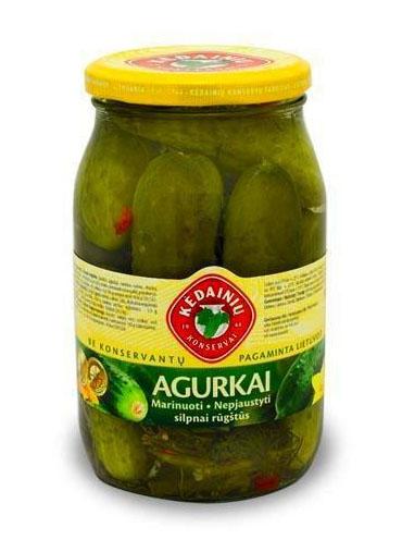 Agurkai Pickled Pickled Cucumbers