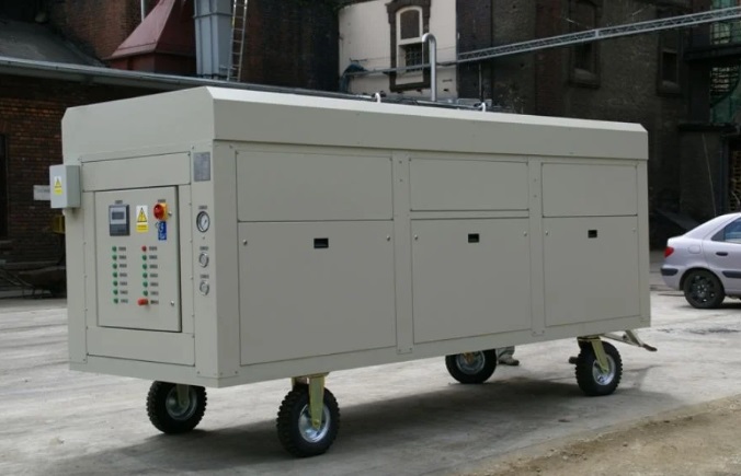 Unidades de agua fría y glicol: Todos los tipos con sistema de refrigeración libre con recuperación de calor