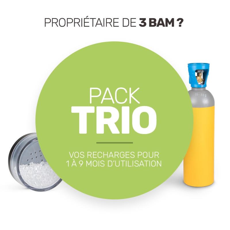 Pack de recharge de consommables pour vos trois BAM