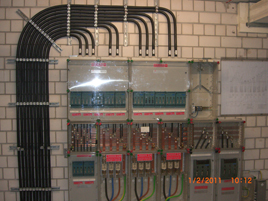 Industrial - commercial - new building electrical installation