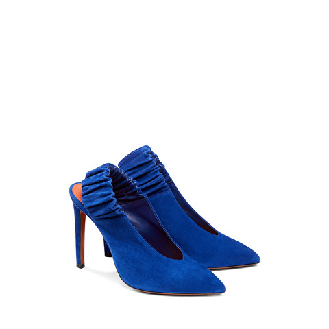 süet deri bayan ayakkabı 