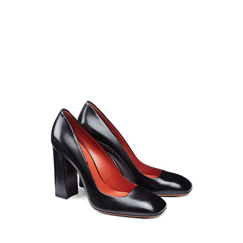 exclusive deri bayan ayakkabısı askılı