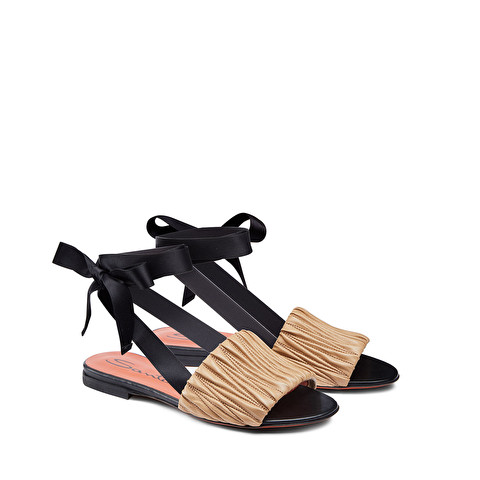 DERİ BAYAN SANDALET AYAKKABI 