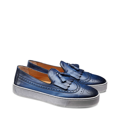 ERKEK SPOR MODEL DERİ AYAKKABI 