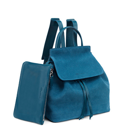 Nappa deriden sırt çantası BAYAN