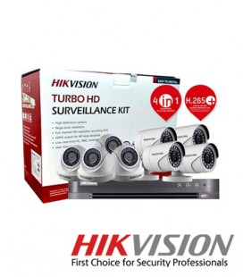 KIT 4 HIKVISION FULL HD 1080P GOZETLEME KAMERASI