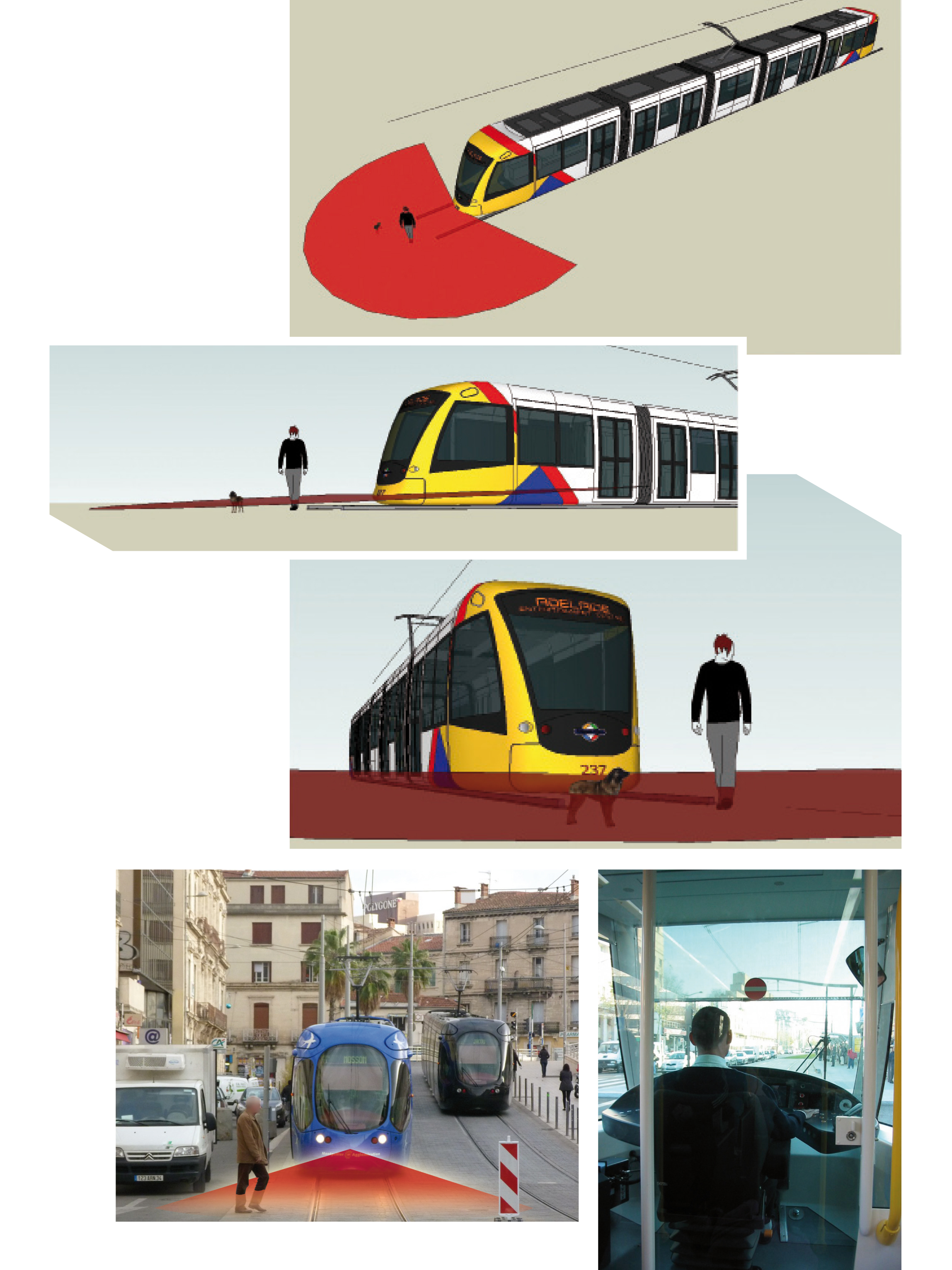 Araclarin onundeki engelleri algilama