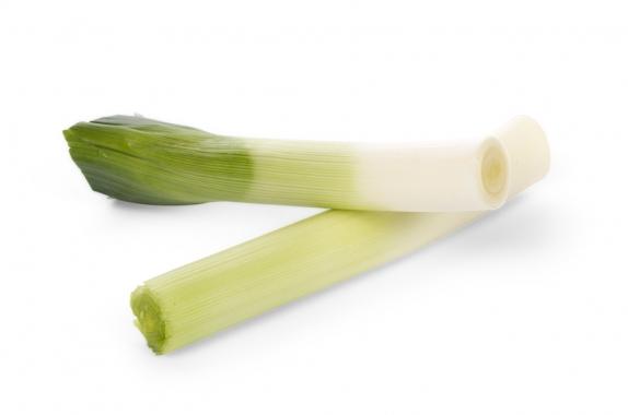 Leek with 5 cm. of green