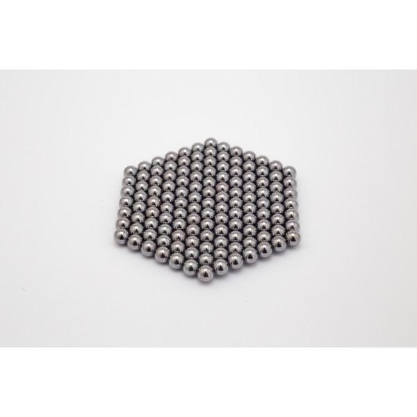 Neodymium magnet sphere, Ã˜ 5,0 mm,Chrome plated