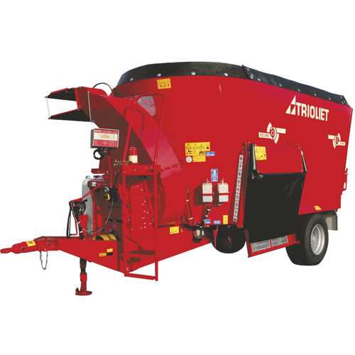 VERTICAL Feed mixer WAGON / Solomix P2/P3 (New Edition Diet feeder with straw blower)