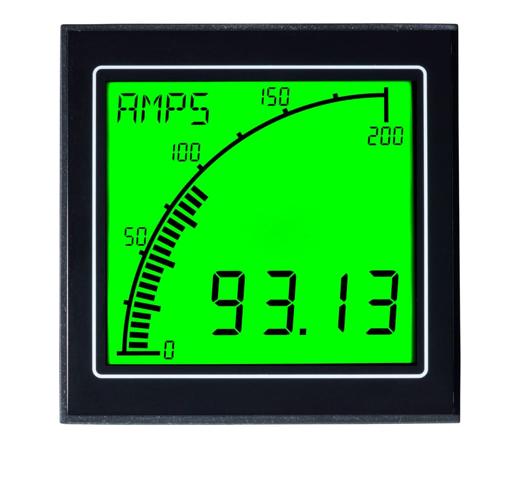 TRUMETER APM-AMP amperímetro digital para medir corriente continua y alterna de hasta 5A