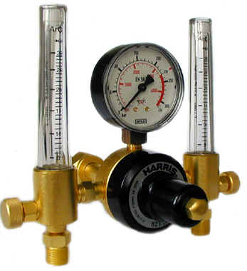 Schweißgasdruck-Kontrolluhren